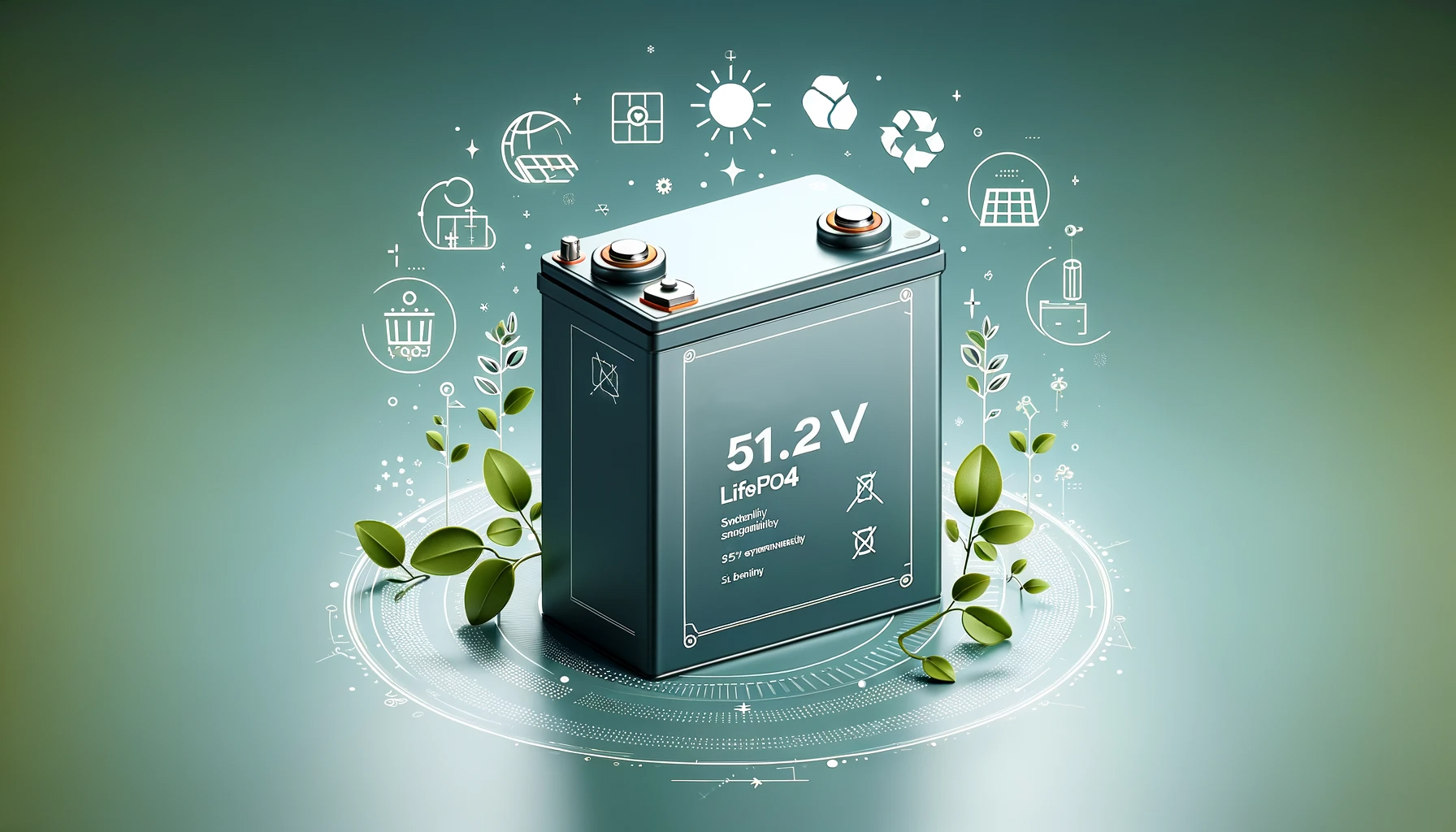 51.2V LiFePO4 Batteries